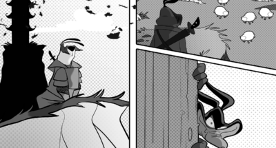 Shrine of the Sacred Sheep Comic