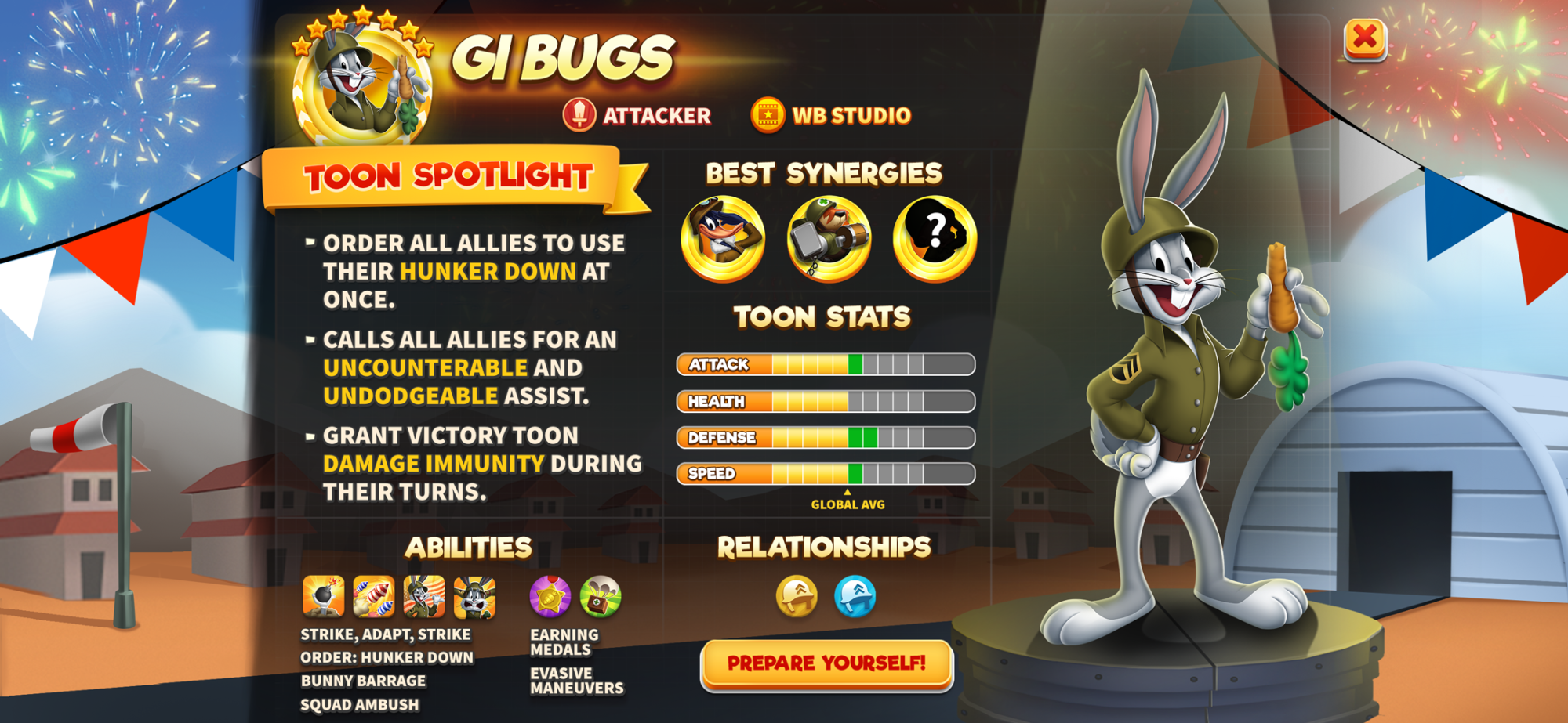 EVENT OVERVIEW GI BUGS Looney Tunes World of Mayhem