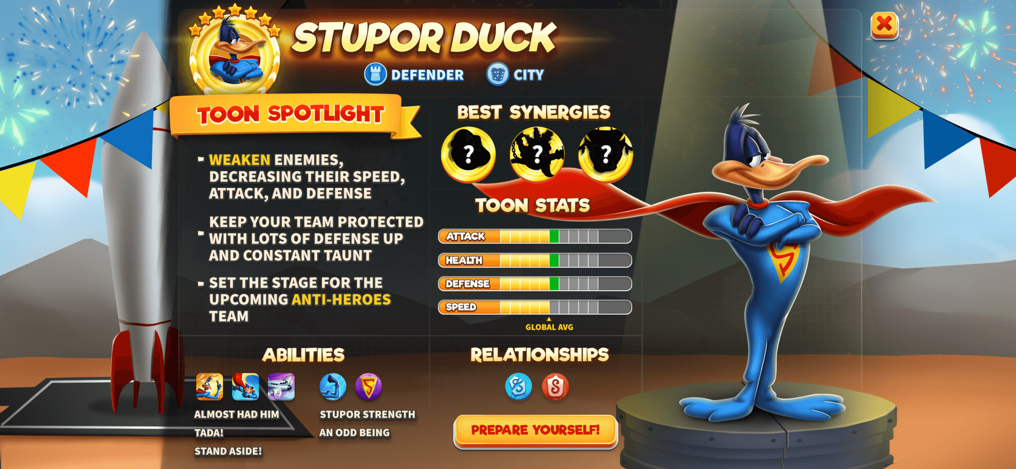 Event Overview Stupor Duck Looney Tunes World Of Mayhem 