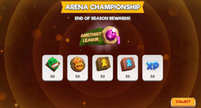 Arena Championship: August 29th
