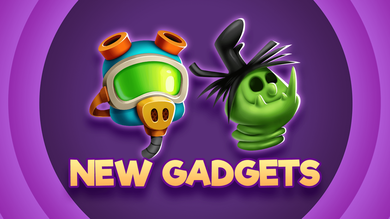 New Gadgets Spooky Masks & Oxygen Masks Looney Tunes World of Mayhem
